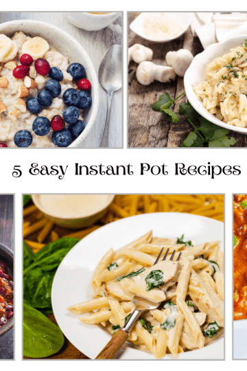 Delight your taste buds with 5 easy Instant Pot Recipes