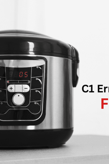 Crack the Instant Pot C1 Error code mystery with our troubleshooting guide. Your kitchen adventure continues safely!
