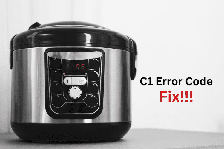 Crack the Instant Pot C1 Error code mystery with our troubleshooting guide. Your kitchen adventure continues safely!