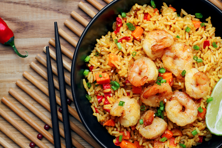 Unleashing Flavor Fury - Instant Pot Shrimp Fried Rice