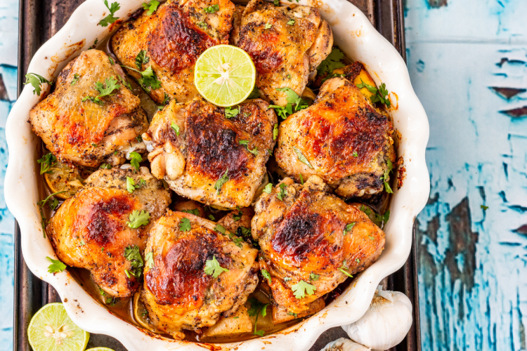 Instant Pot Chicken Thighs – golden-brown and succulent, a quick and flavorful delight for any occasion.